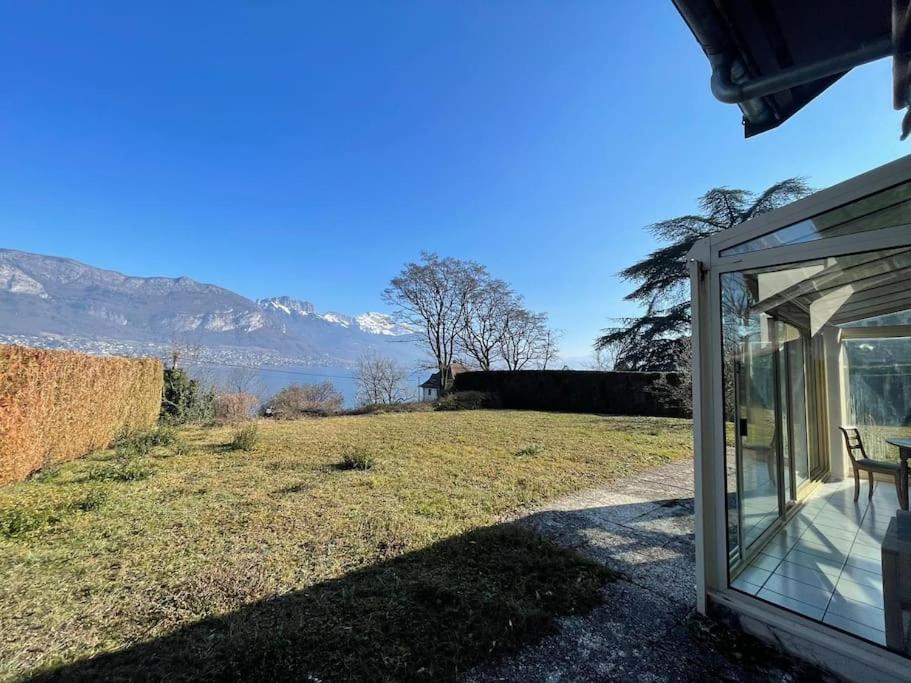 La Roseliere Sud, Vue Lac & Jardin Sévrier Exteriör bild